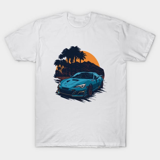 subaru BRZ Classic Car T-Shirt by Cruise Dresses